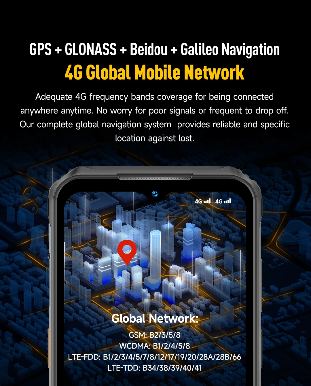 Ulefone Armor 21 Smartphone, G99 Android 15, 16GB RAM, 256GB ROM, Rugged Phone, 64MP, 9600mAh, Mobile Phone, Global Version