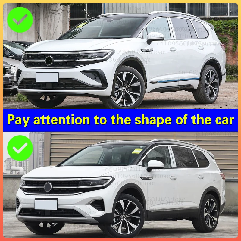 Car MudFlaps Mudguards Anti Splash For VW Volkswagen TALAGON R-Line 2021-2025 Front Rear Wheels Fender Car Accessories 4Pcs