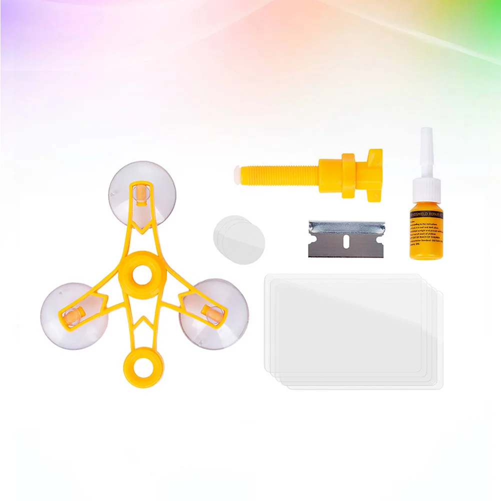 1 комплект, профессиональный комплект для ремонта лобового стекла автомобиля, инструмент для ремонта трещин, инструмент для ремонта автомобильного стекла, комплект для ремонта лобового стекла