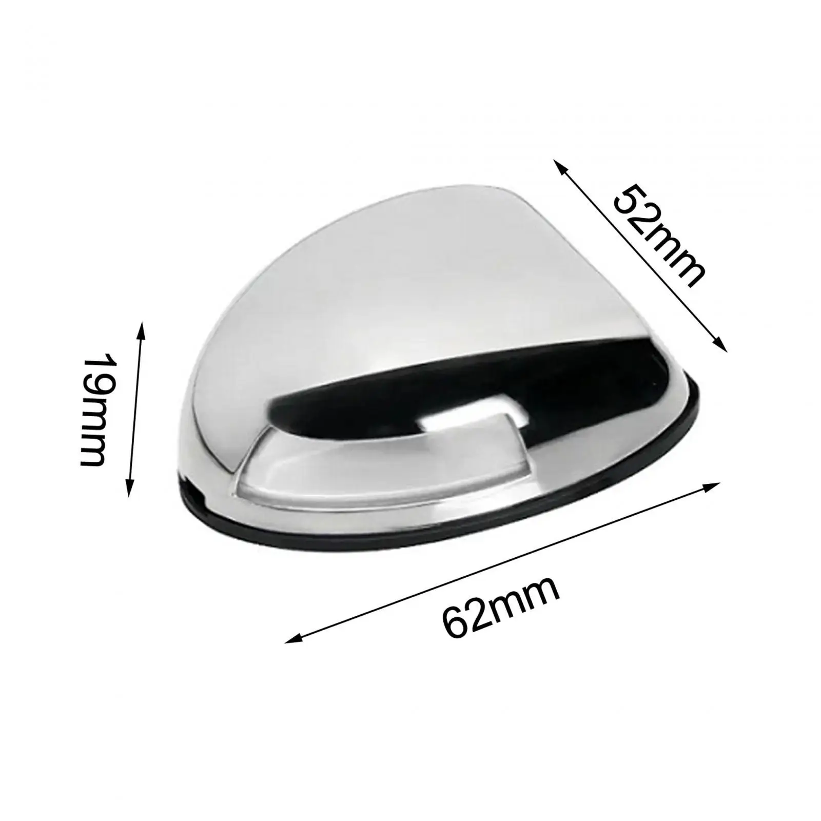 E011070 Luci di navigazione per barche in acciaio inossidabile a doppia notte con montaggio superficiale impermeabile IP66 per pontone yacht kayak marino