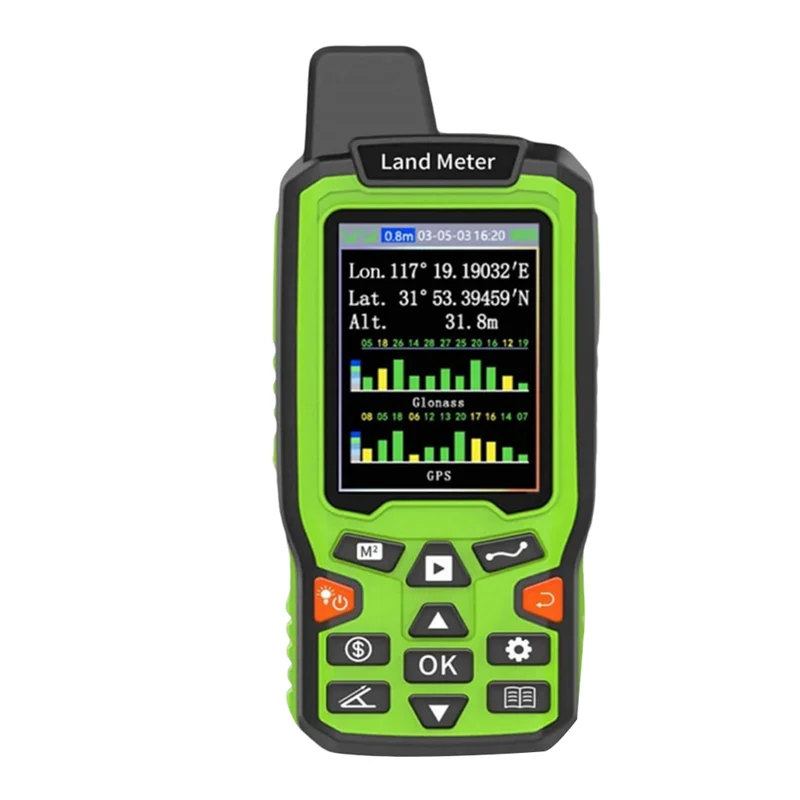 

A26F-EM90 Handheld GPS Land Meter Land Area Meter For Farmland Mountain Lake Mining Slope Distance Area Measuring Instrument