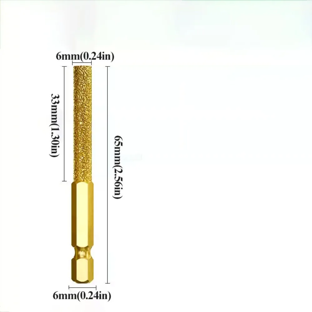

Шестигранный хвостовик, борфрезы с покрытием Adamas, прочный инструмент, эффективный абразивный инструмент, набор шлифовальных головок Adamas, тонкая детализация