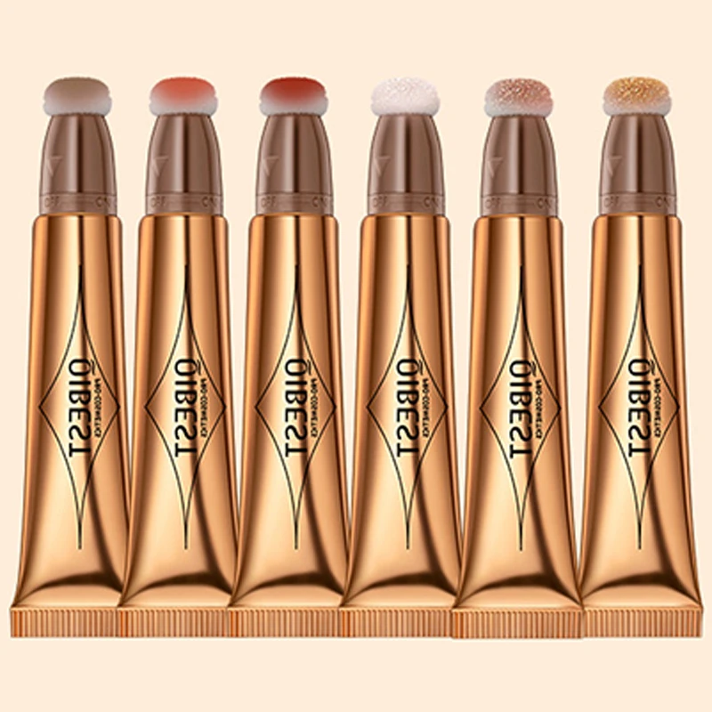 Éclairez votre visage avec un stylo de maquillage multifonctionnel – Blush liquide, mettant en valeur, contour et scintillant nacré, contient une plante S