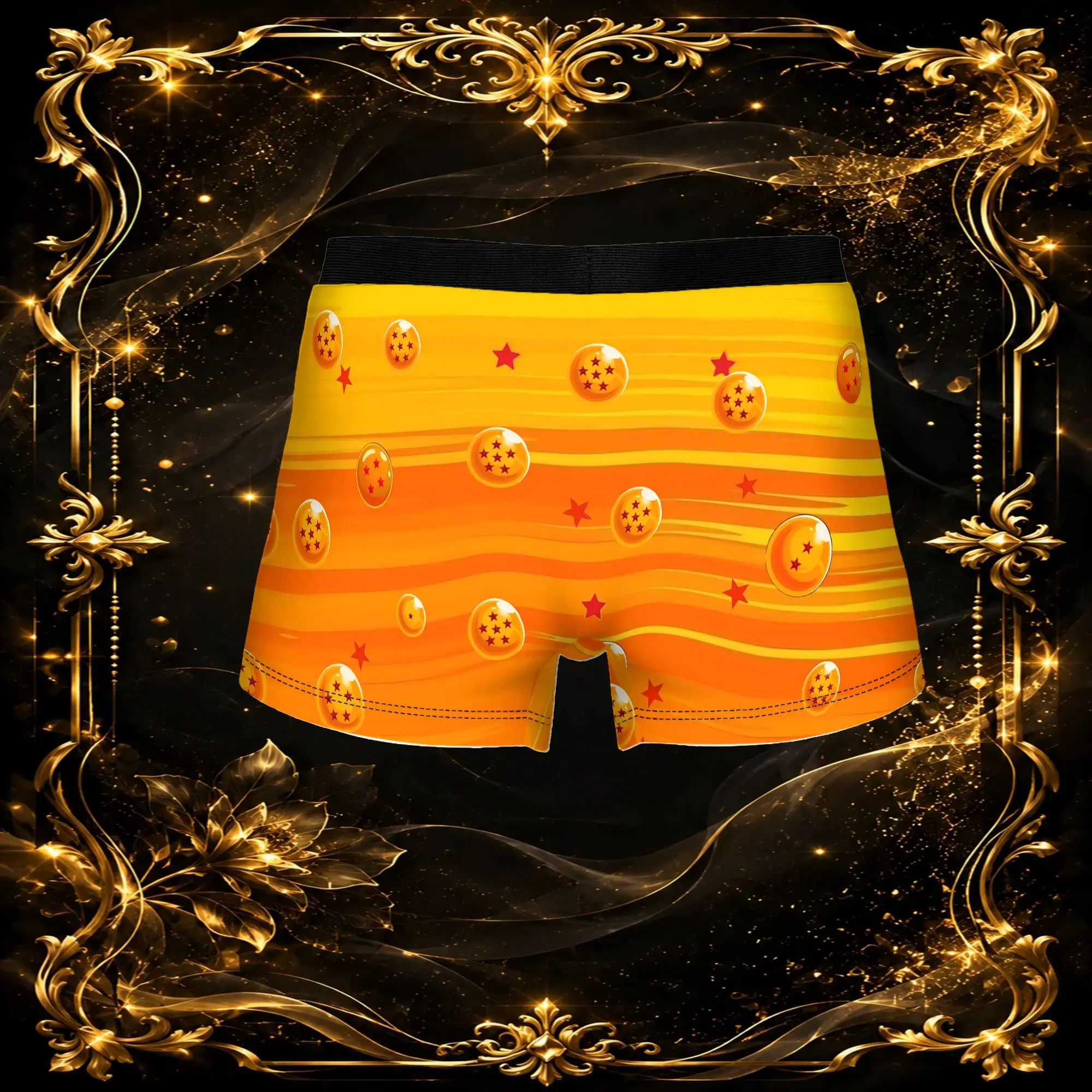 3Pcs  boxers Dragon Ball Z Underpants Breathbale Panties Male Underwear Comfortable Shorts Boxer Briefs