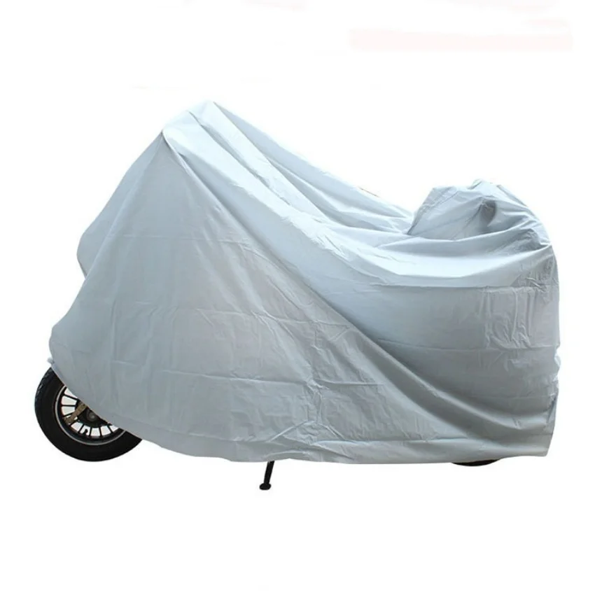 Motorcycle Protective Cover Waterproof Sun Protection UV Proof Bike Scooter Outdoor Indoor Motorcycle Clothing Cover