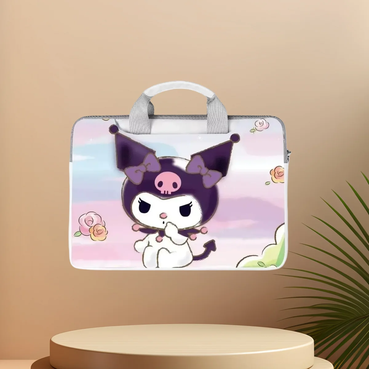 

New Hello Kitty Kurome Laptop Bag 12 13 14 15 15.6 16 Inch Laptop Sleeve for Macbook Computer Handbag Storage Bag Holiday Gift