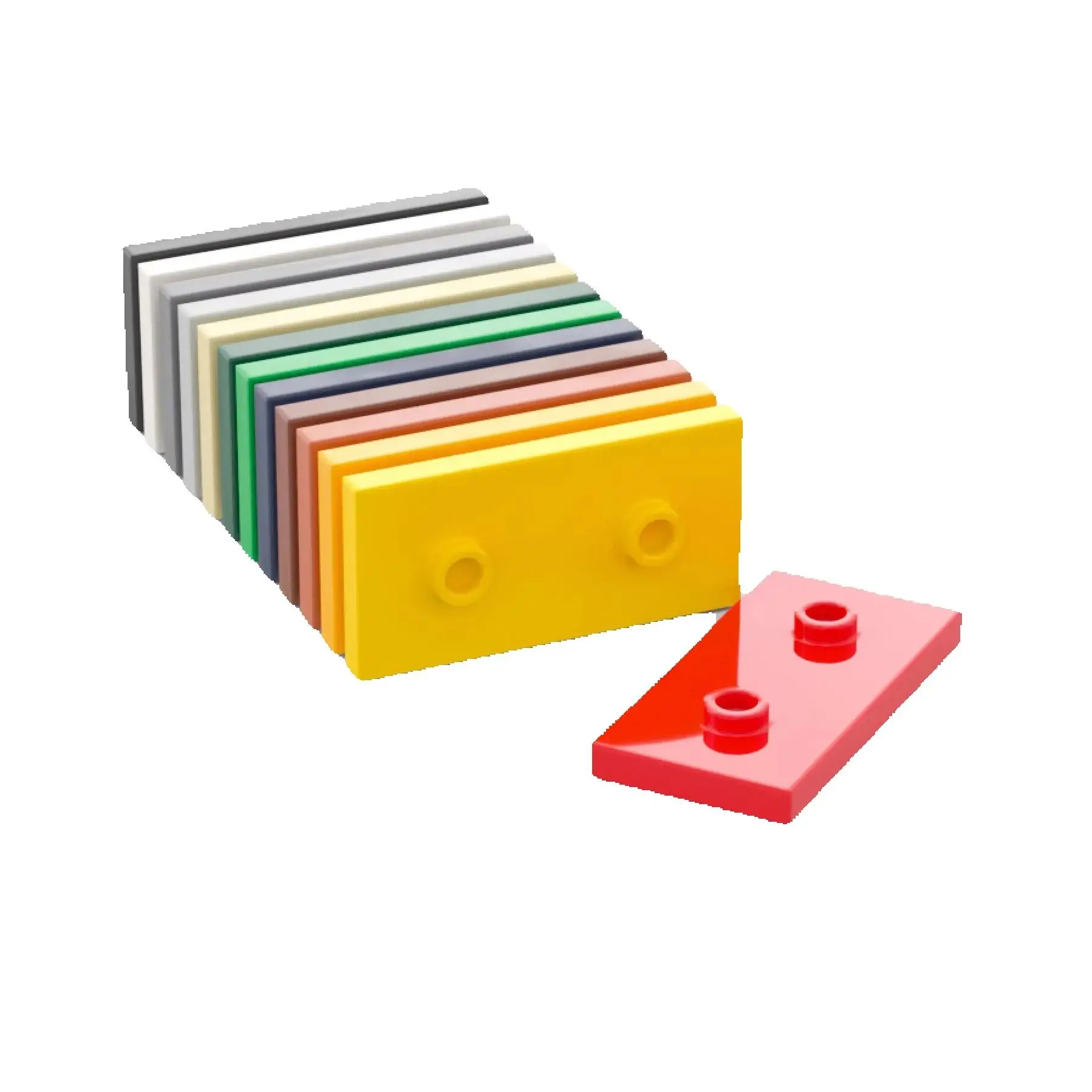 

10pcs 65509 MOC assembled particles small particles 2x4 eight to two transfer board building blocks DIY educational creative toy