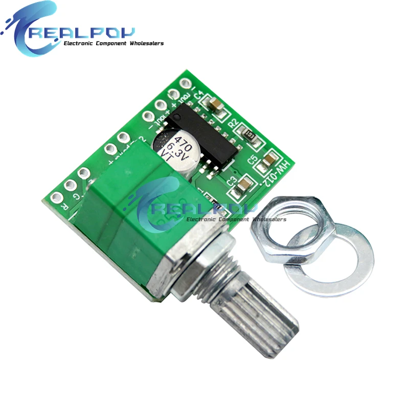 PAM8403 5V Power Audio Amplifier Board 2 Channel 3W W Volume Control USB Power