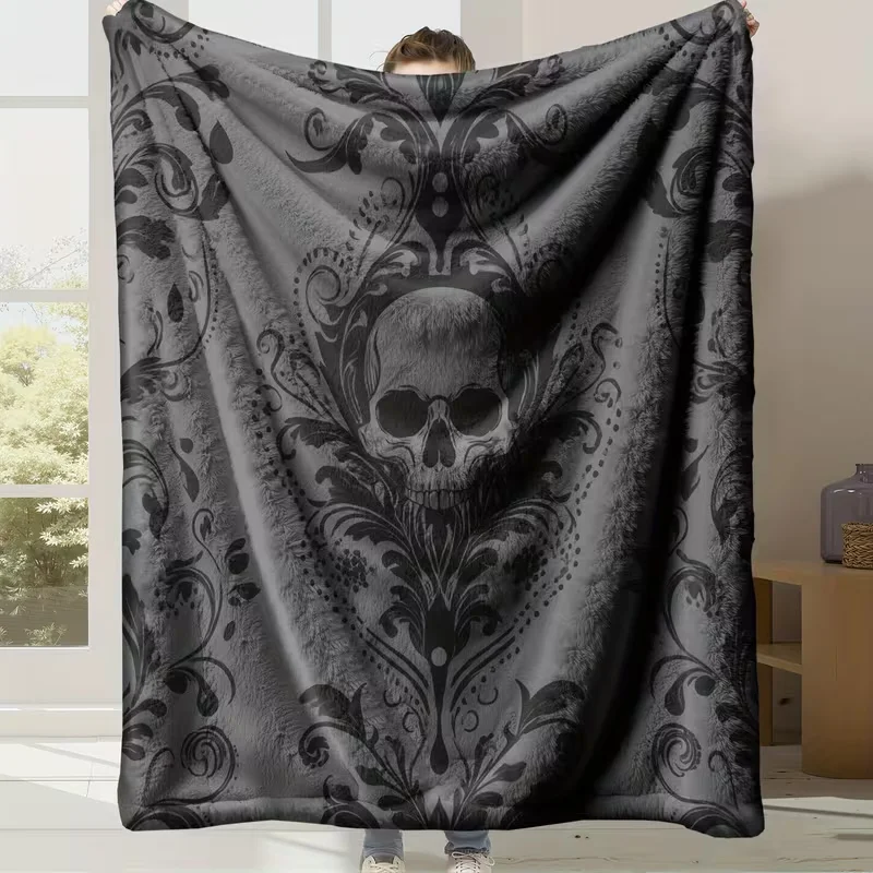 Ultra-Soft Flannel and Milk Blanket Anti-Static All-Season Blanket Bed, Sofa, Couch This Warm Throw Is Perfect for Travel Blanke
