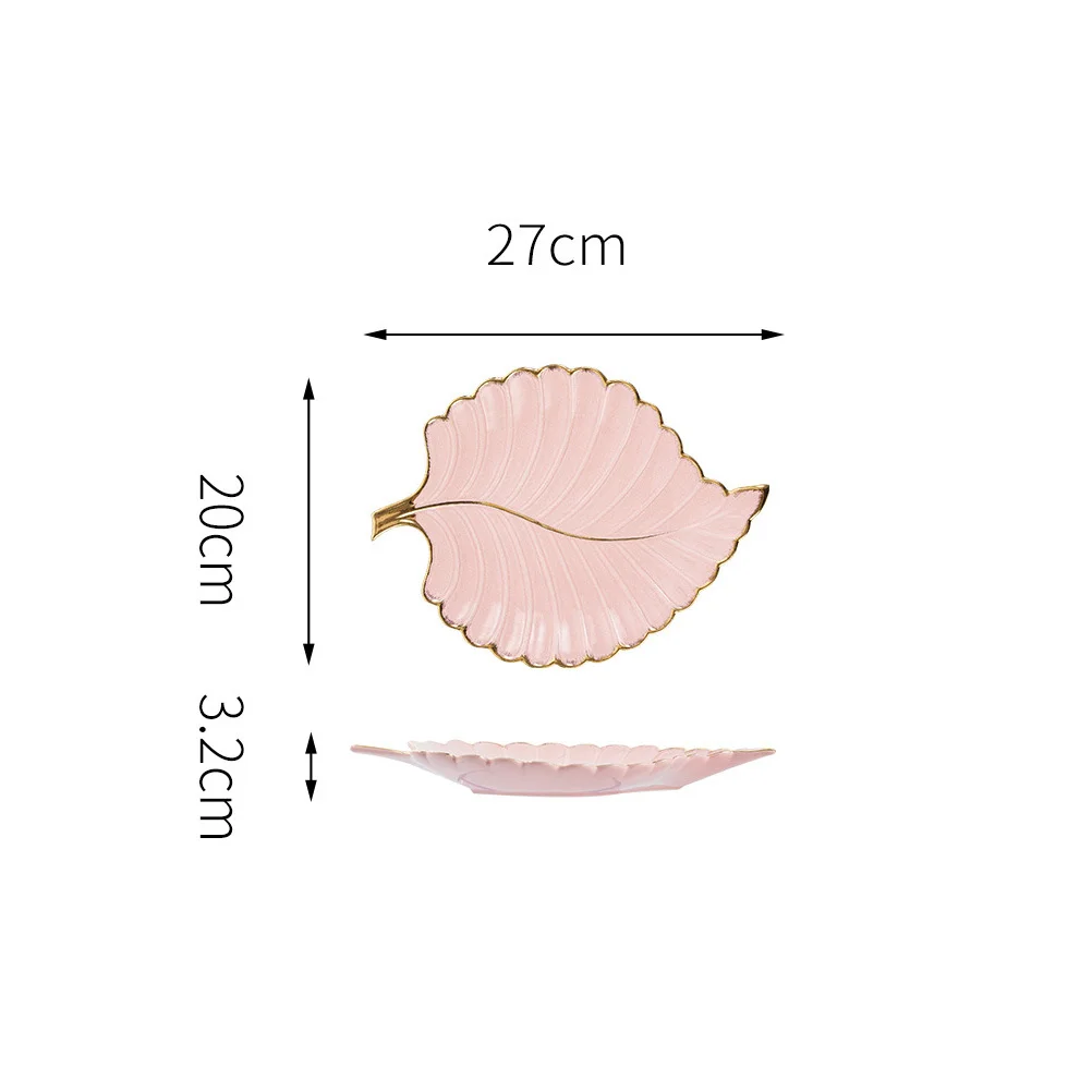 1Pcs High Border Ceramic Tray Multiuse Jewelry Dish for Cosmetics Keys Storage Decoration Jewelry Ceramic Tray