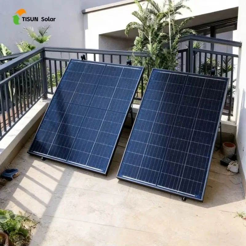 Veranda Solar  2000W On-Grid Balcony Solar System 450W Panels Durable Micro Inverter Easy-Install Home Use