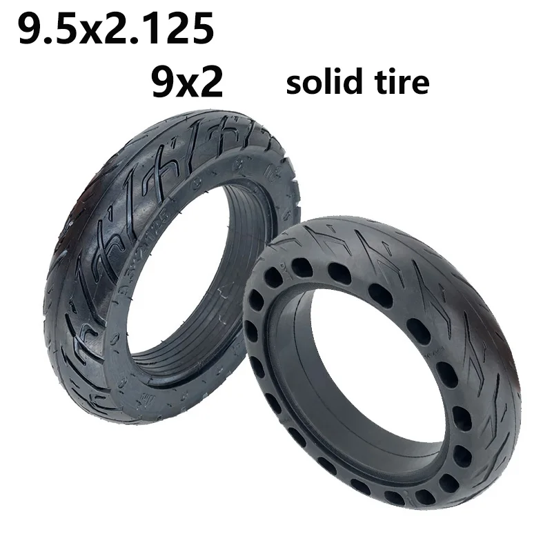 

For 9x2 Airless Tire 9.5x2.125 Honeycomb 9-inch Pneumatic Free for NAENBO E22 Motorized Scooter