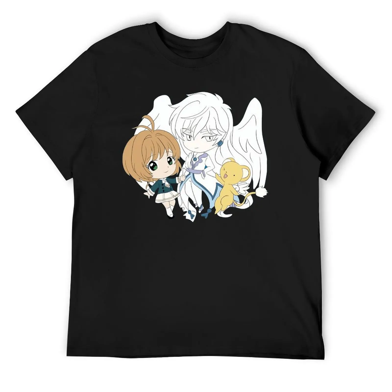 Fresh Card Captor Sakura Petit Trio for T-shirt  Movement Tees Funny Funny Fitness Eur Size