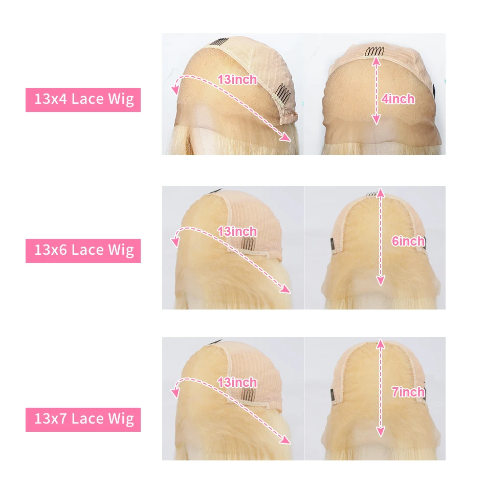 Parrucca a onde sciolte di densità 250 Parrucca per capelli umani 13x6 HD Parrucche anteriori in pizzo brasiliano 30 pollici 13x4 Parrucca frontale in pizzo a onde profonde per le donne