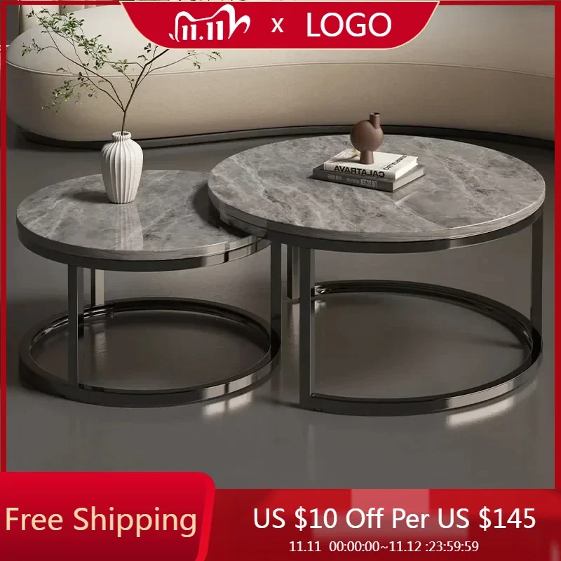 Lounge European Coffee Table Antique Chinese Exterior Cosmetics Side Table Shelves Throne Mesa Centro Entrance Hall Furniture