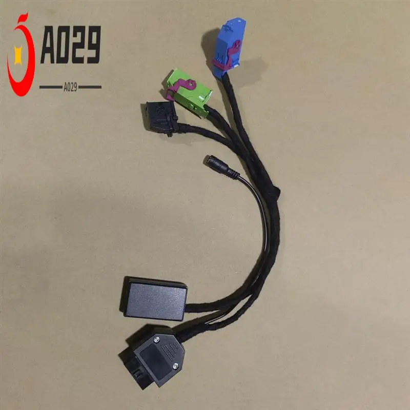 

A029-Car MQB MLB Кластер Тестовая платформа Комплект кабелей приборной панели для VW 4 5-го поколения для A6 A8 A4 Q5 Q7 MLB