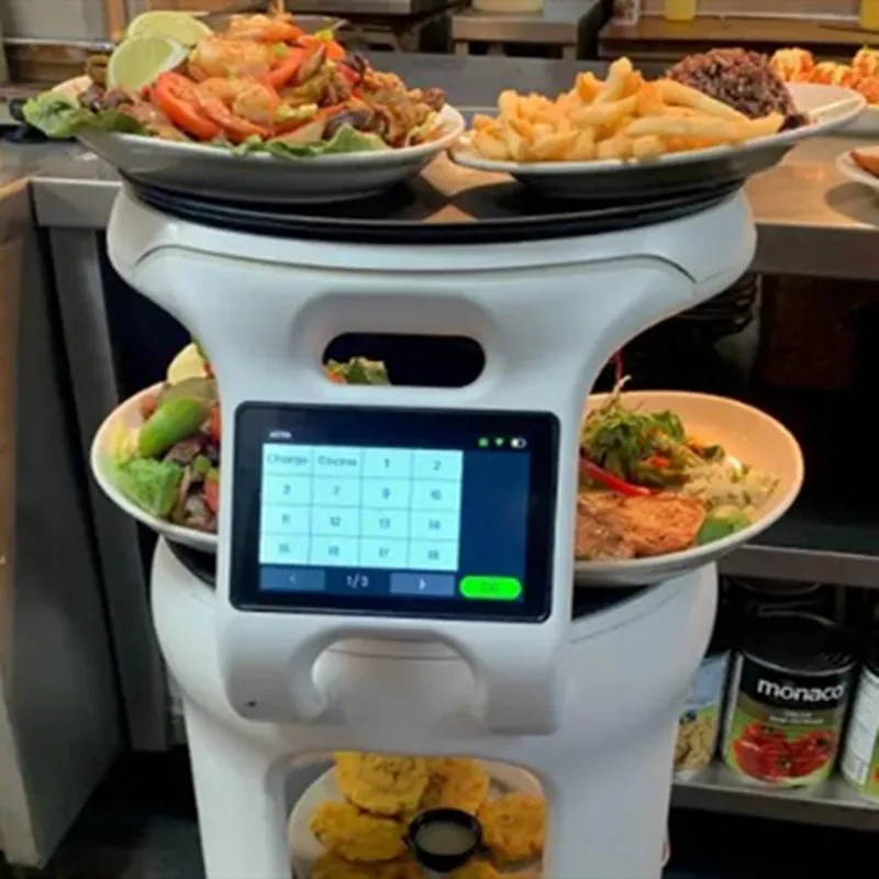 conveyor waiter robot  waiter robot