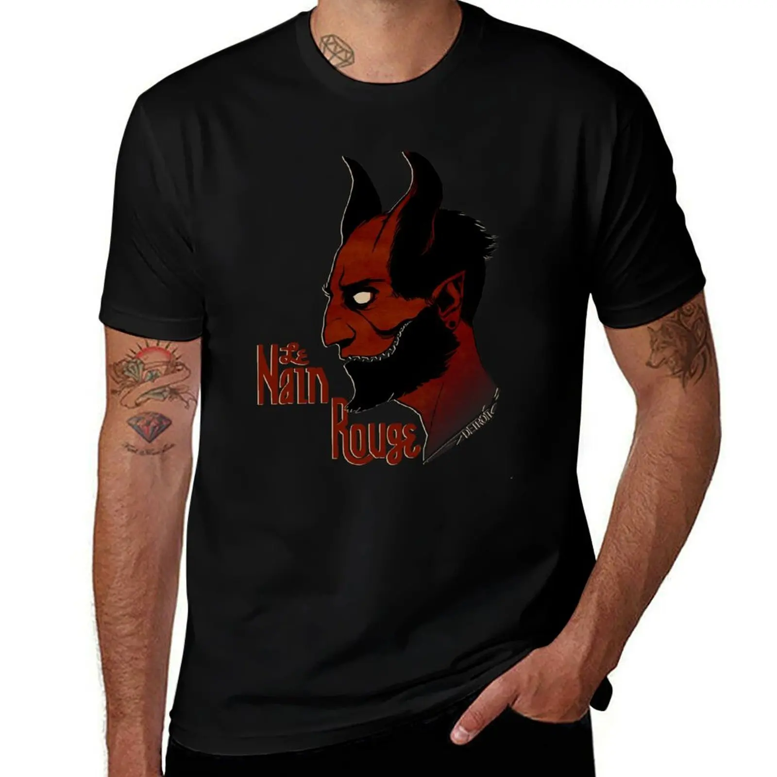 Le Nain Rouge T-Shirt Utility Work Short Sleeve Top T-Shirt