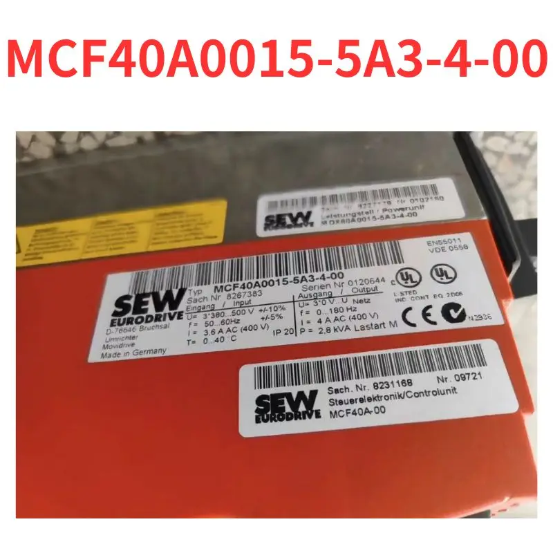 

Second-hand MCF40A0015-5A3-4-00 Drive test OK Fast Shipping