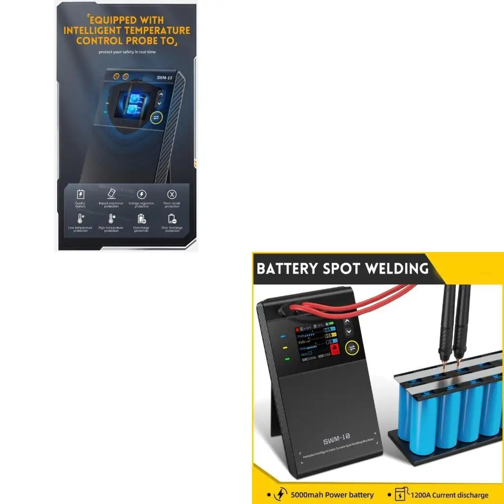 

Мини-сварочный инструмент SWM-10 18650, аккумулятор для точечной сварки, портативный аккумуляторный сварочный аппарат с высокой