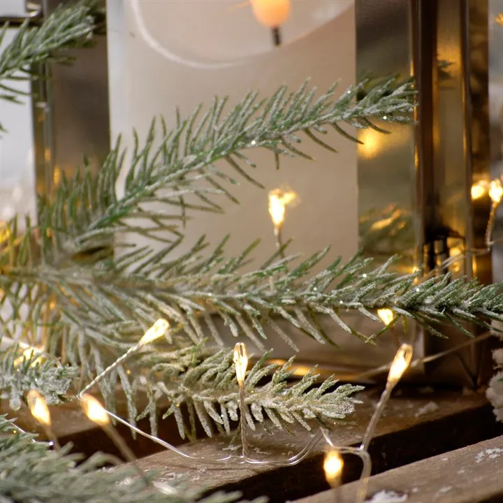 3/6/10/18M LED Silver Wire Christmas String Cluster Lights Outdoor Decoration Indoor Garden Tree Plug Wedding Holiday Lighting