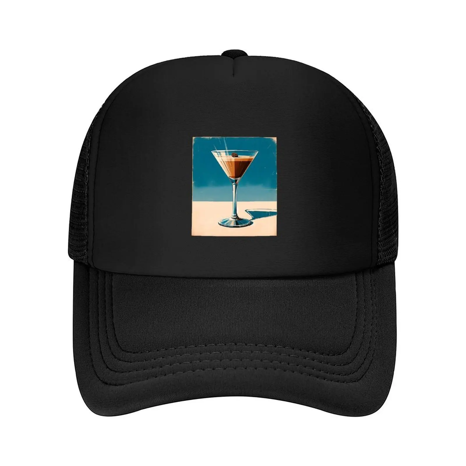 

Classic Espresso Martini Baseball Cap cute Vintage Sun Cap Anime Elegant Women's Hats Men's
