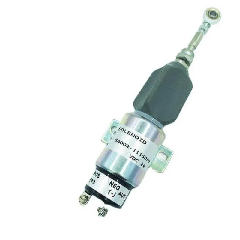 

For Komatsu PC120-6 PC200-7 Cummins engine fuel shut off solenoid valve PC200-8 shut off solenoid valve PC60-7 PC130
