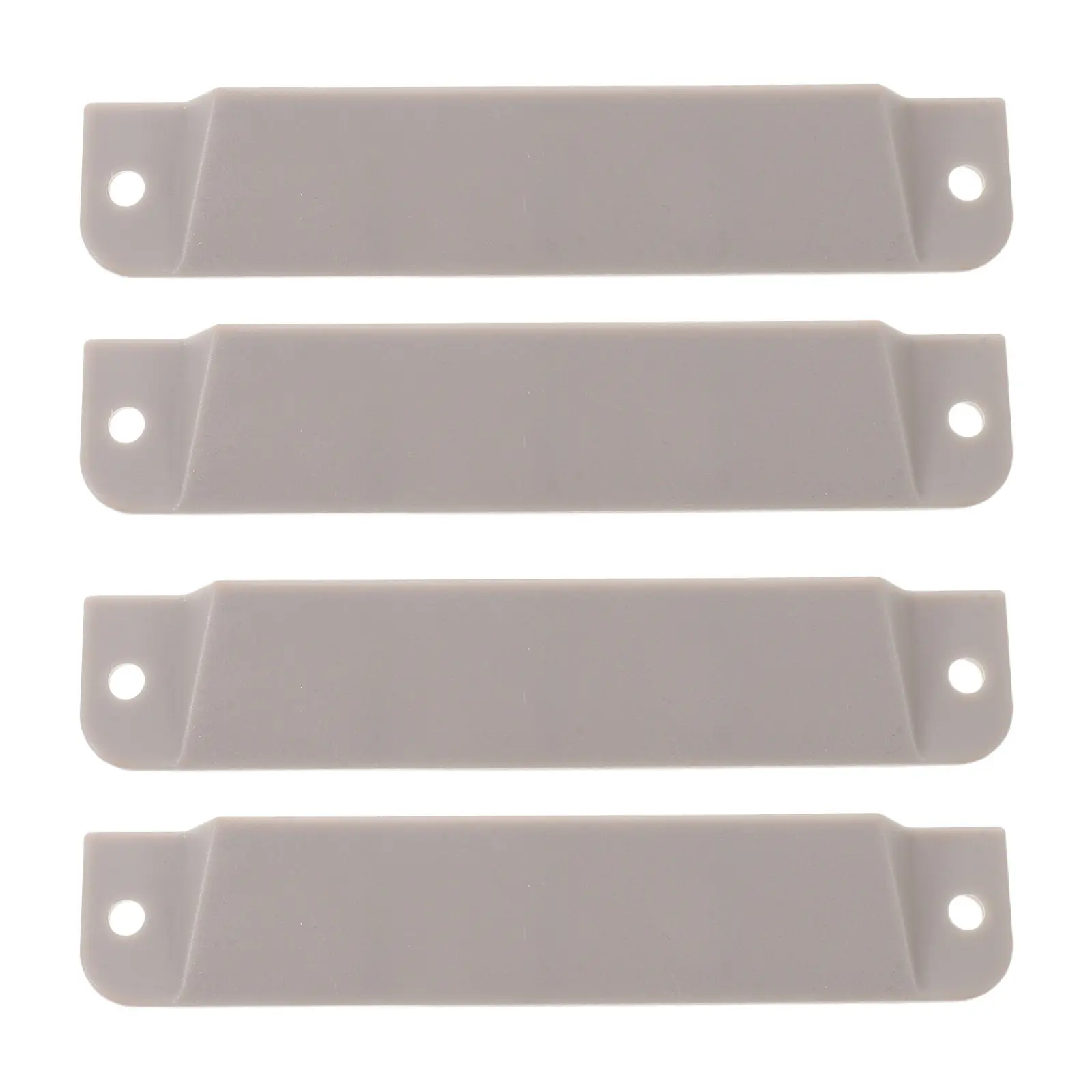 

Комплект из 4 пластиковых заглушек для направляющих E-Track, усиленные заглушки для крепления грузов, универсальная совместимость, оптимизация использования пространства