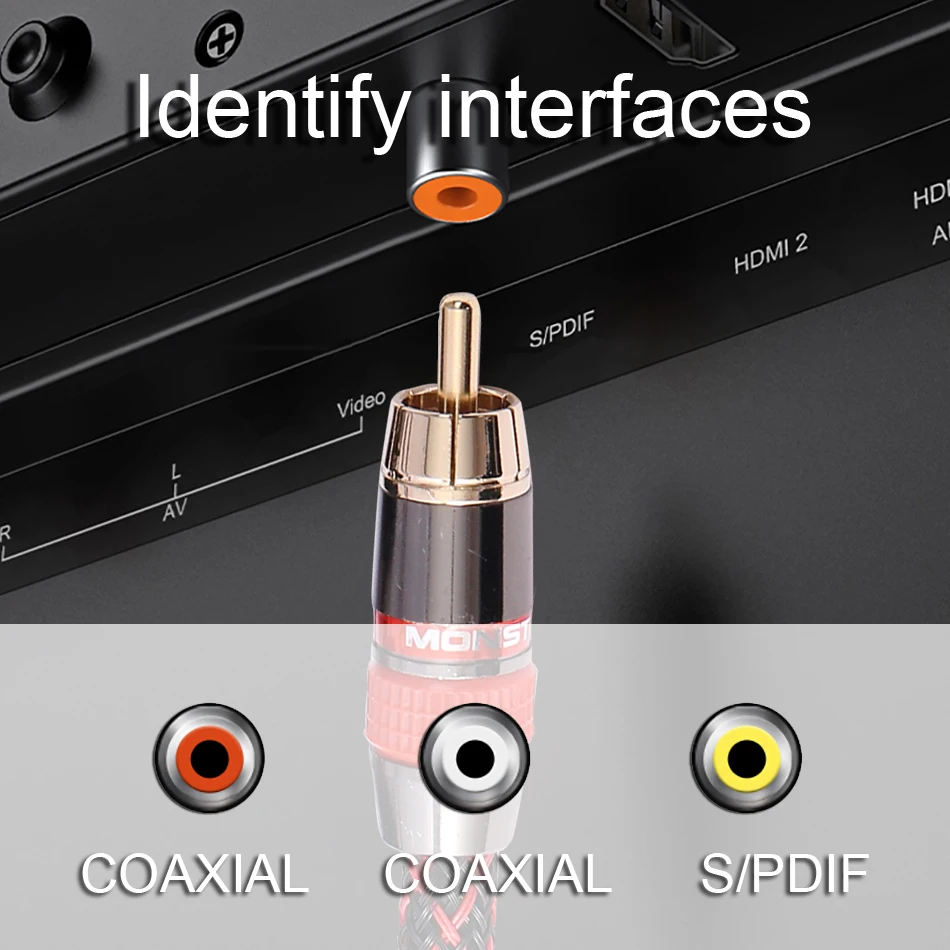 DIYLIVE Fever SPDIF coaxial line digital coaxial audio cable subwoofer cable TV DVD power amplifier audio connection cable
