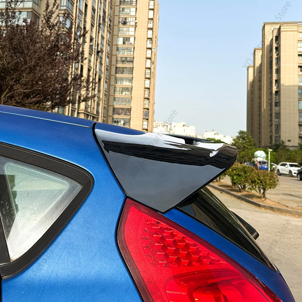 Car Rear Trunk Spoiler For Ford Fiesta MK6 MK7 2008-2017 Standard Upgrade ST Style Body Kits Tail Wings Auto Accessories Tuning view 5