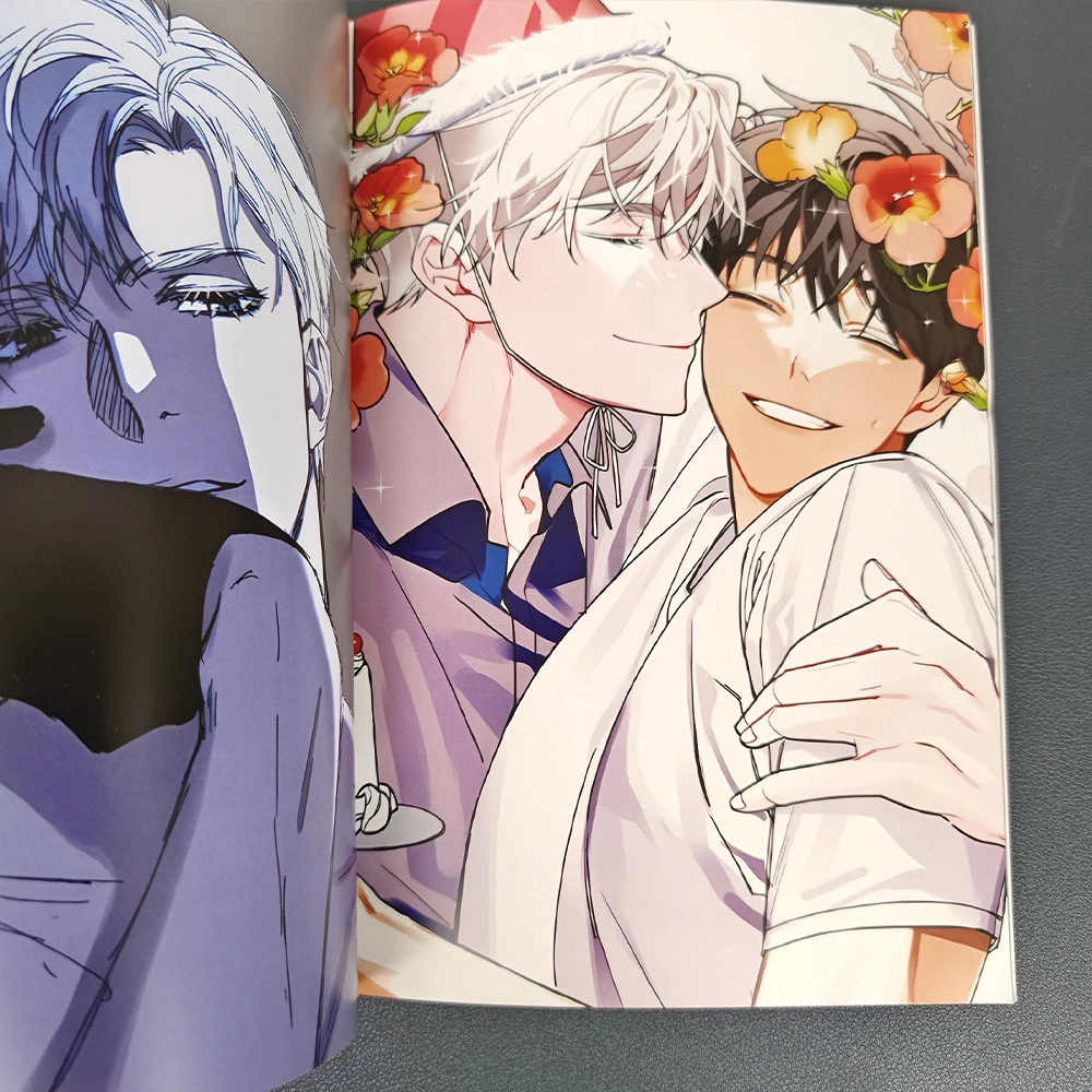 Manhwa Passion Book เกาหลีเล่ม 1 ในหนังสือคอลเลกชันศิลปะจีนภาพประกอบงานศิลปะอัลบั้ม Manhwa การ์ตูนการ์ตูนการ์ด