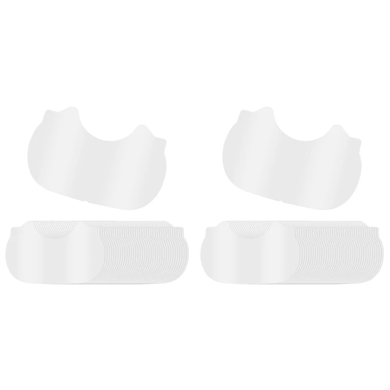 T24C 80 Pack Peel Off Lens Cover For 6885, 6000, 6700, 6800, 6900 Series Respirator Mask, Protective Cover For 6800 Mask