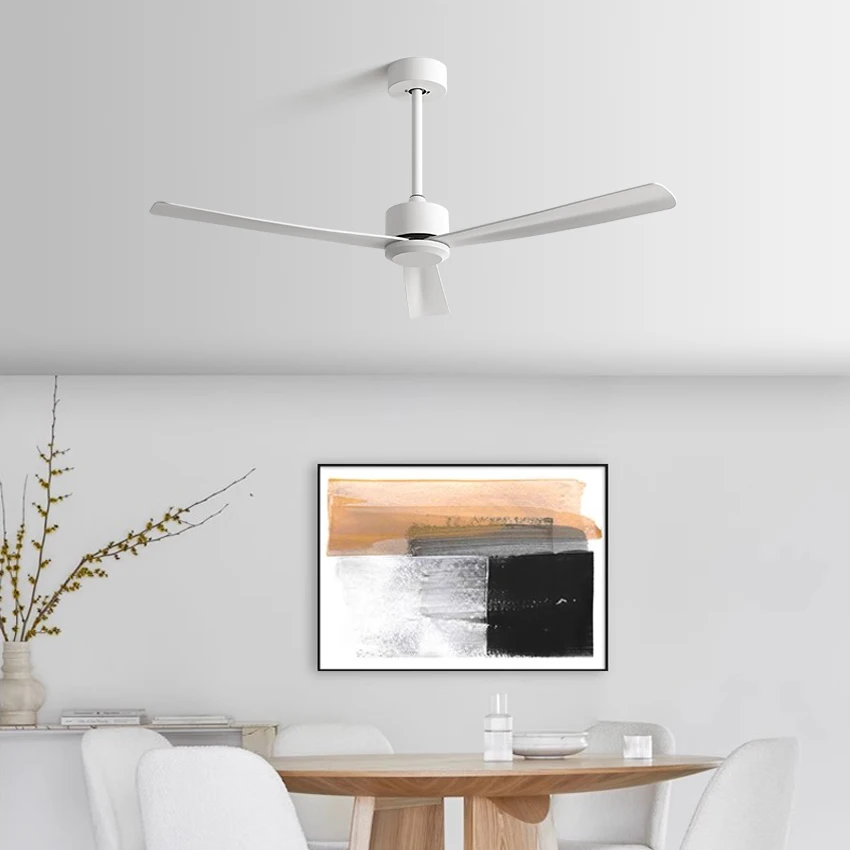 50-inch Ceiling Fan with high - performance inverter motor, remote for 6 - speed, ideal for offices & living rooms