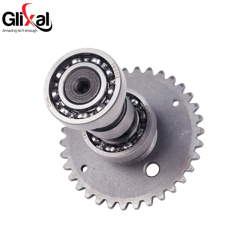 Glixal GY6 49cc 50ccChinese Scooter Moped ATV Camshaft 139QMB 139QMA Engine Cam Shaft