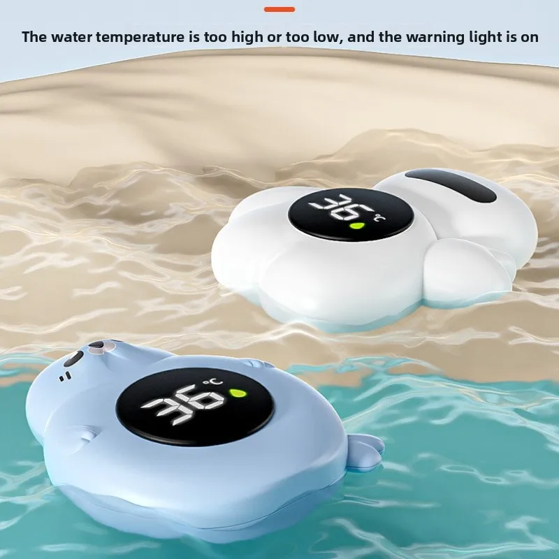 

Датчик температуры воды для детской ванны Монитор температуры ванны Устройство оповещения о горячей воде Модернизированный датчик Светодиодный дисплей в реальном времени