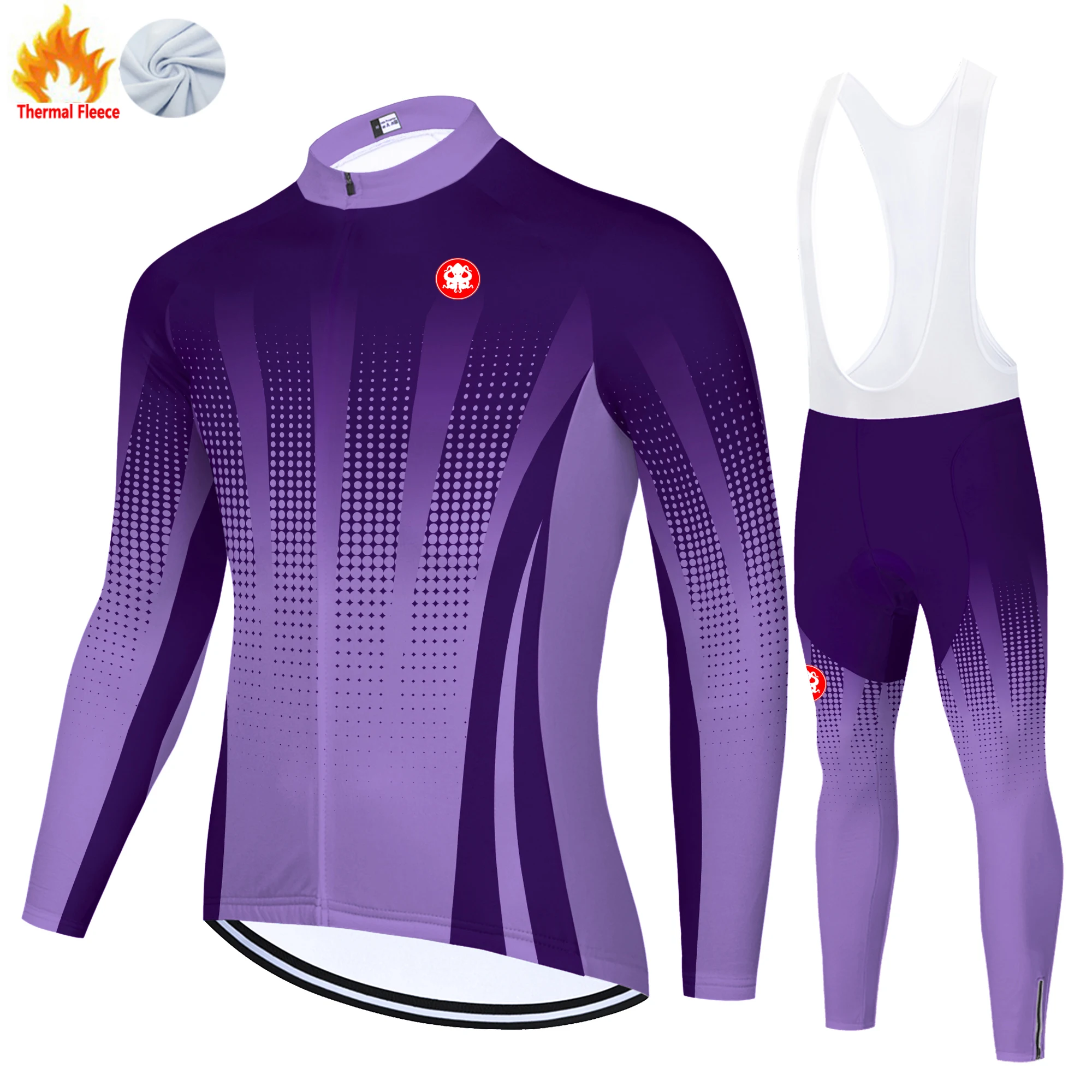 KRAKEN OCTOPUS Camisa térmica de inverno em fleece para ciclismo masculino, jersey de ciclismo, roupa de ciclismo masculina, maillot quente para ciclismo.