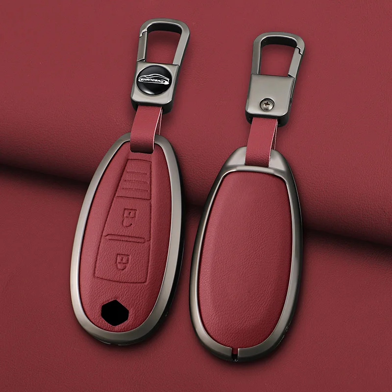 Zink-legierung Auto Fernbedienung Schlüssel Fall Shell Cover Fob Für Suzuki Vitara Swift Ignis Kizashi SX4 Baleno Ertiga Samurai S-kreuz Accessori – Detail 5