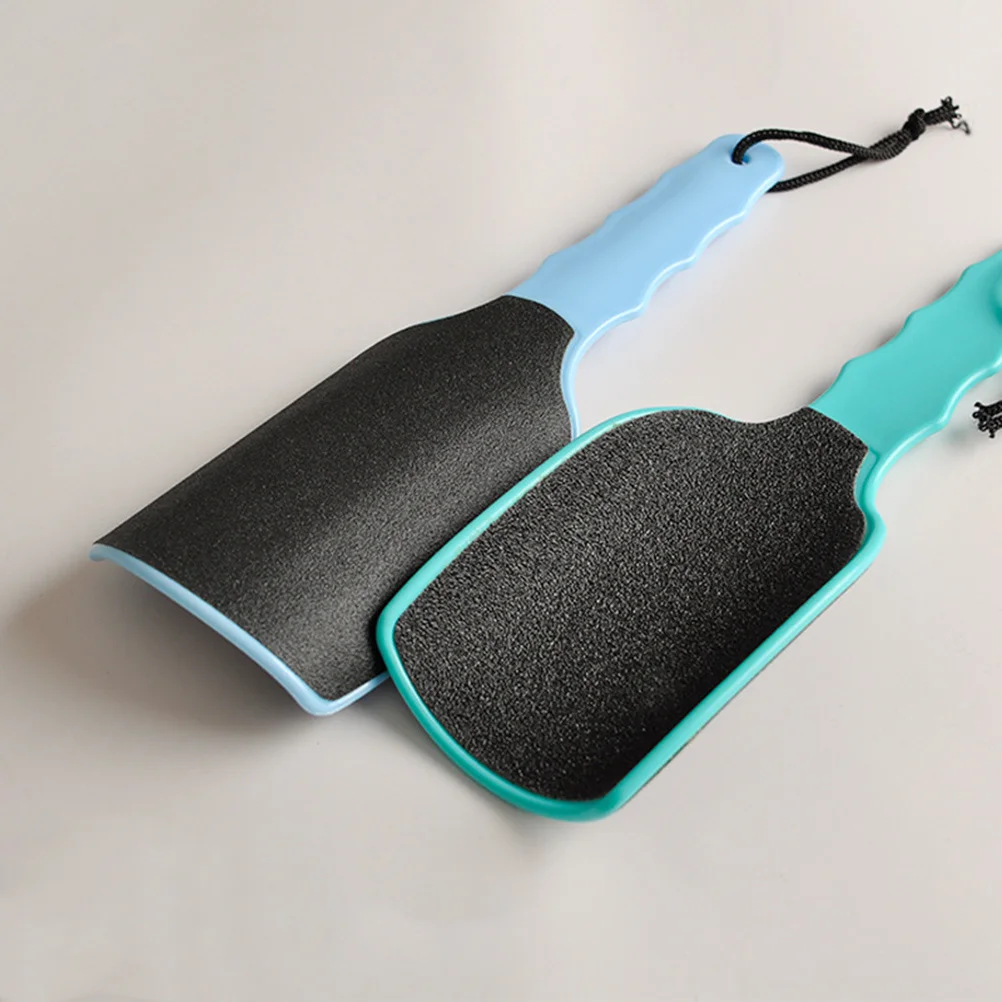 3pcs Double-Sided Foot Files Dead Skin Remover Pedicure Tool Ergonomic Handle Durable Callus Rasp Long Lasting Use Nail Care Kit