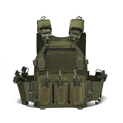 Multi-functional wear-resistant tactical vest outdoor training clothes outdoor equipment protective waistcoat