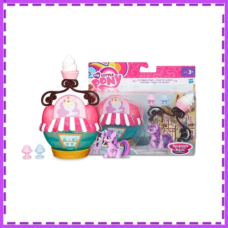 

Hasbro Anime My Little Pony Twilight Sparkle Pinkie Pie Donkey Friendship Is Magic Gifts for Children Action Figure Model Toys