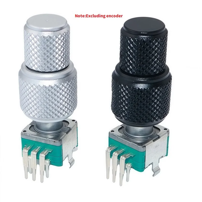 A88E-Aluminum Alloy Caps Solid Knob Dual-Axis Encoder Special Knob EC11EBB24C03 EC110701N2B Adjustment Knob