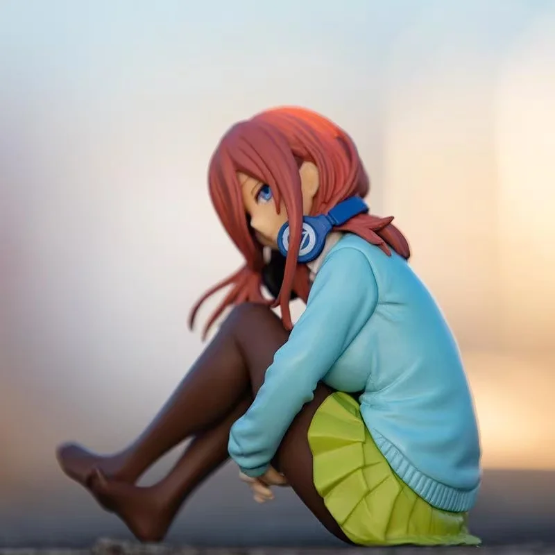 Cute The Quintessential Quintuplets Nakano Miku Anime Figure Model Toy Collect Ornaments Pvc Girls Birthday Gift #2