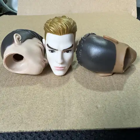 Manliga dockhuvuden Mode Vintage Solid Europeisk Pojkehuvud Filmprinshuvud För 1/6 Kropp Barn DIY Leksaker Födelsedagspresenter 8 best sales mode docka huvud - №5