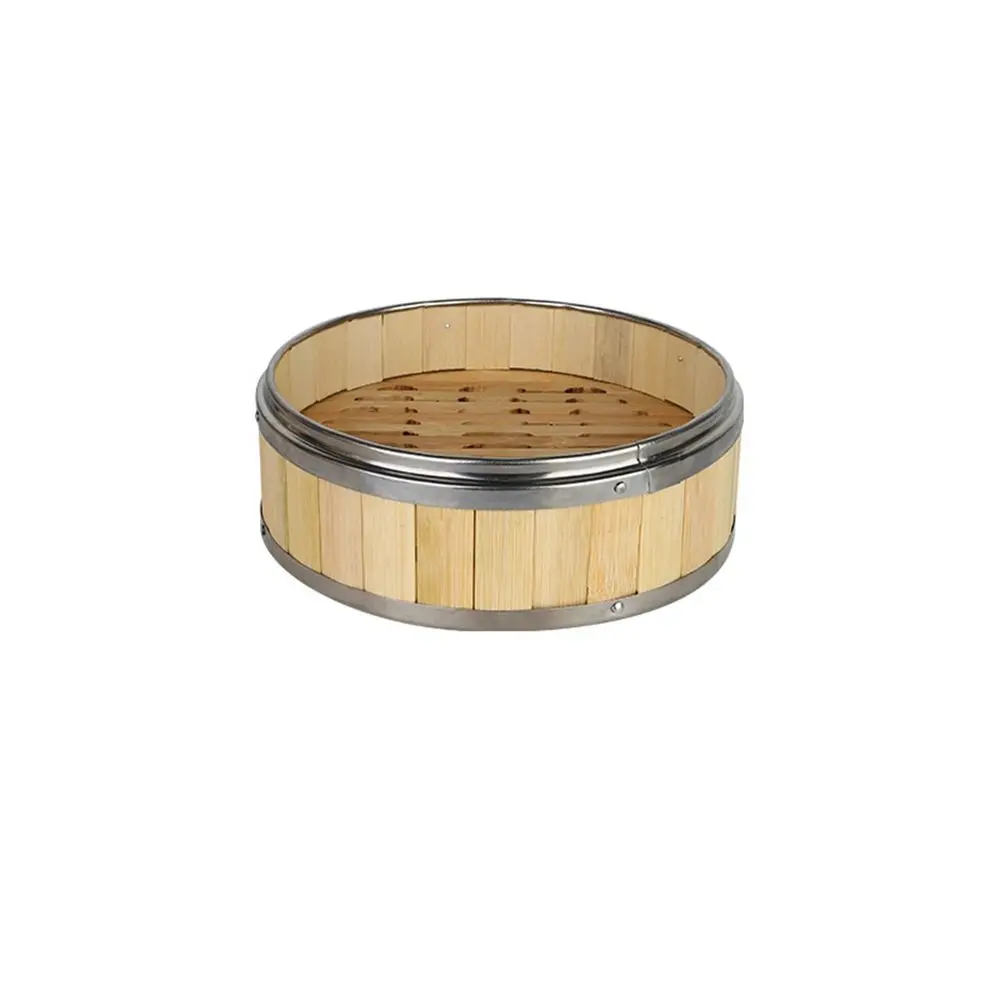 

Steel Handle Bao Buns Steam Basket Chinese Woven Bamboo Bamboo Lid Steam Cooker Bamboo Steamer Food Steamer Steamer Basket