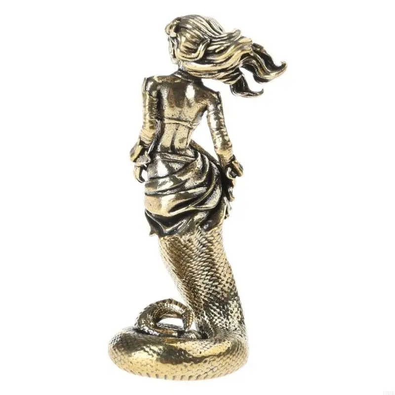 

H05E Medusas Gorgon Statue Medusas Decors Figurine Tabletop Home Decors for Bookshelf