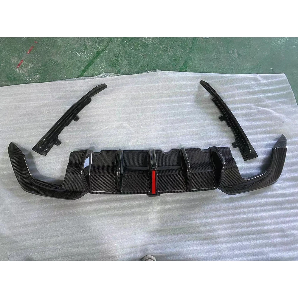 لسيارات BMW 3 Series G20 G28 M Sport M340i 2020 2021 2022 ألياف الكربون سيارة الناشر الخلفي شفة مصد السيارة سبويلر الخائن Bodykits