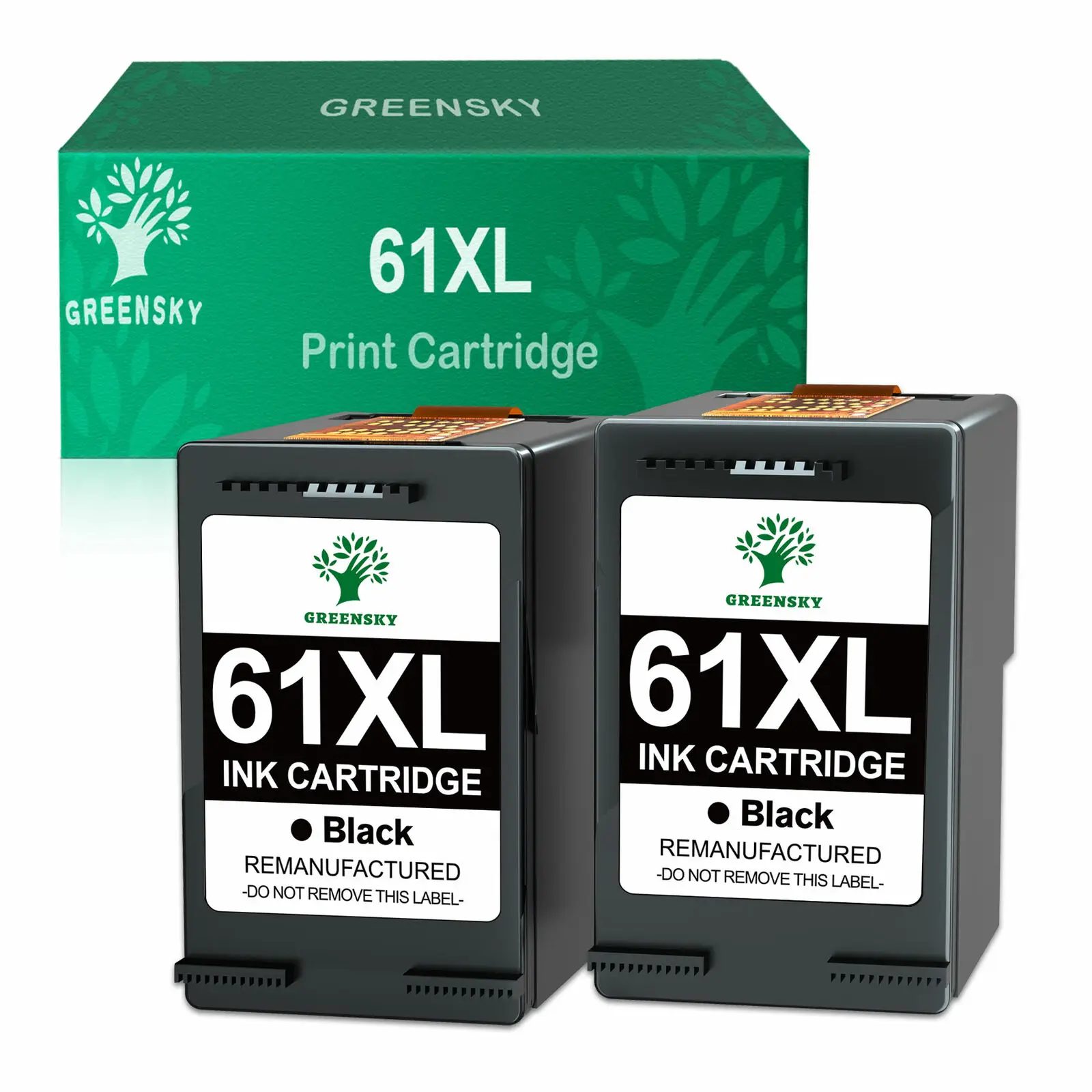 2x 61XL Ink Cartridges For HP 61 Officejet 2620 4630 4632 4635 8040 8045 Black