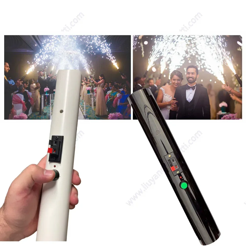 

Cold Fountain Igniter Couple Entry Bridal Marriage Decor Wedding Machine Cold Spark Shooter Hand Held Grand Groom Event Stage FX