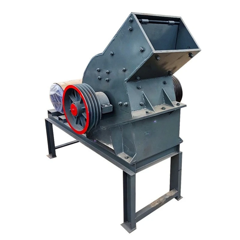 

Oil and electricity dual-purpose coal gangue glass mobile hammer crusher, concrete cement brick crushing stone sand making