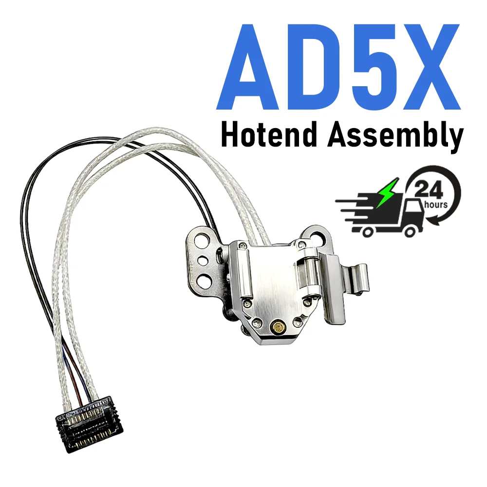 

AD5X Hot End Heating Component for Flashforge 3D Printer Accessories Heat-Insulating Clip AD5X Nozzle Heating Assembly Kit